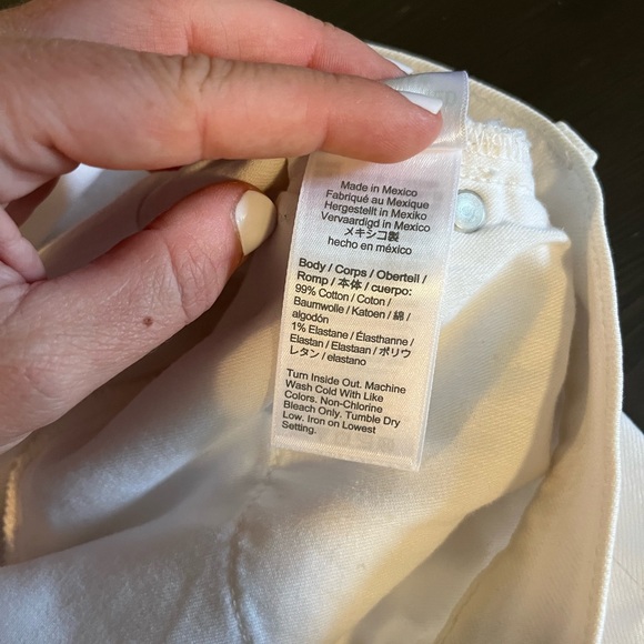 J. Crew Slim Demi Boot Cut Jeans In White Wash - Picture 9 of 13